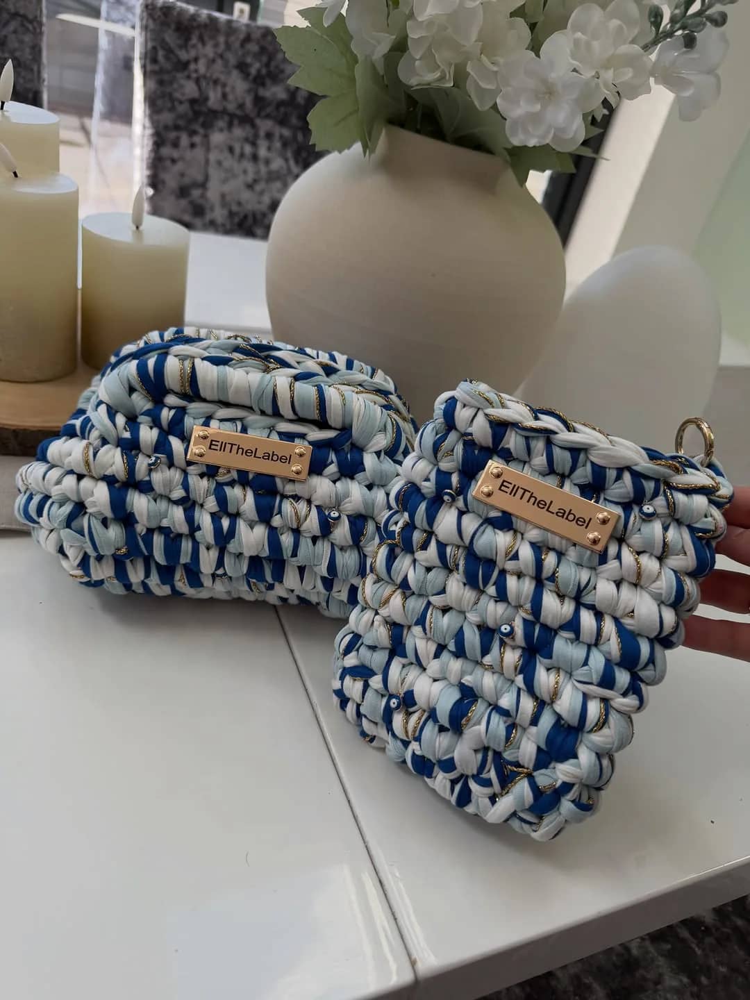 Greek Inspired Clutch by EllTheLabel