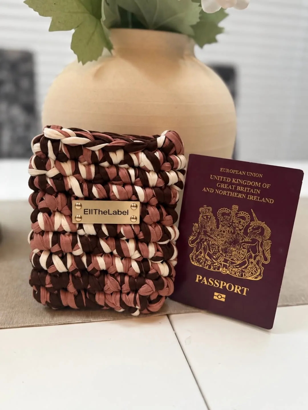 Passport Sleeve by EllTheLabel
