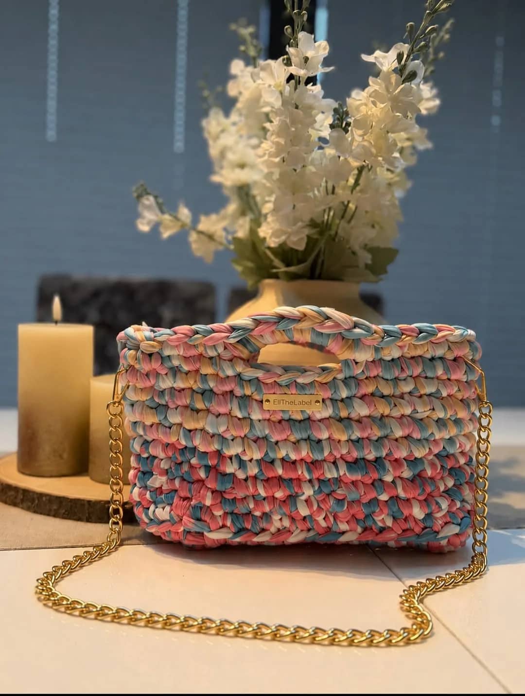 Chain Strap Bag by EllTheLabel