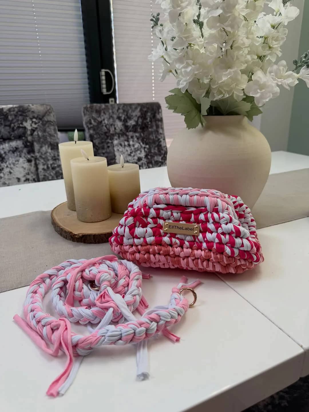 Pink Clutch by EllTheLabel