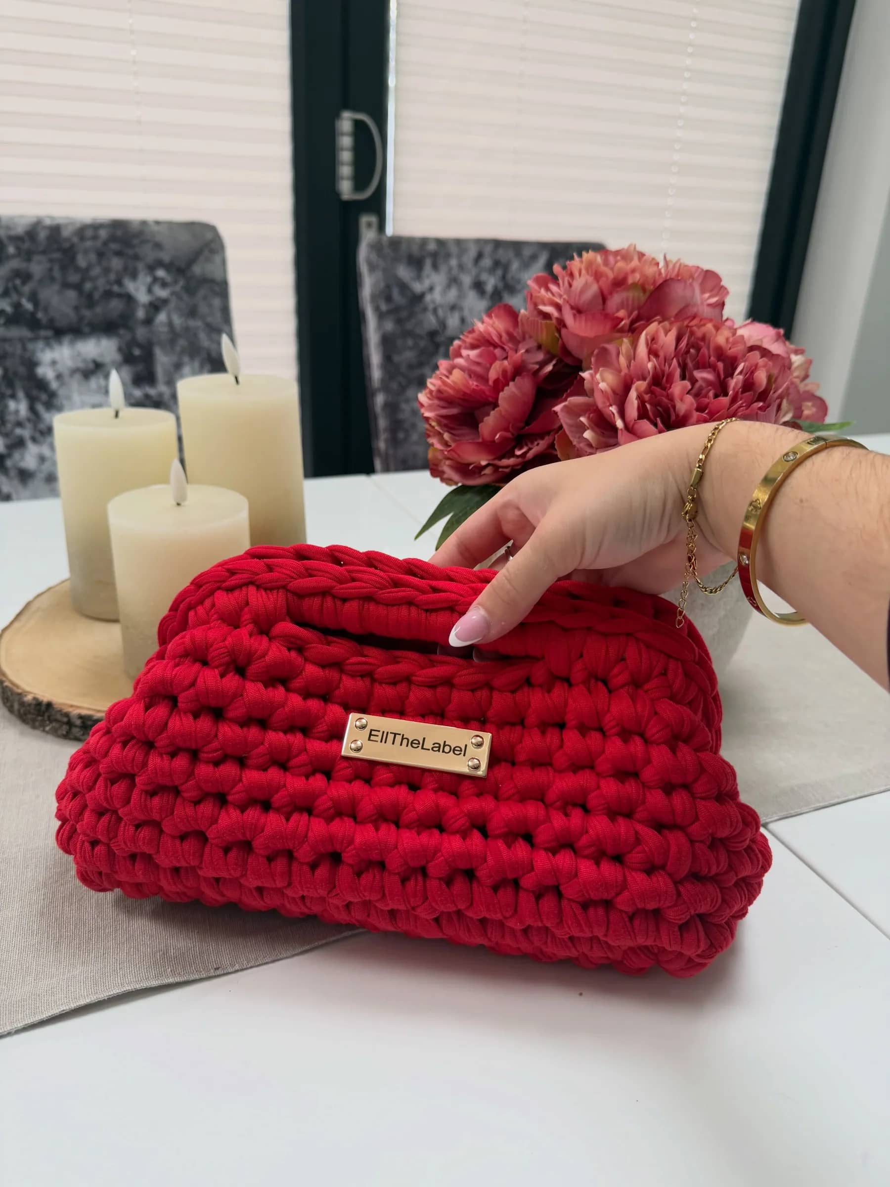 Red Clutch by EllTheLabel