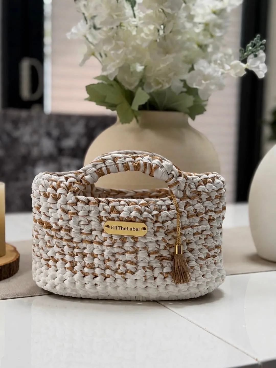 Vanilla Gold Bag by EllTheLabel